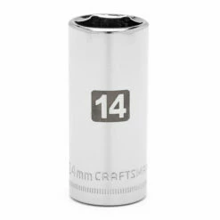 Top 10 🎉 Craftsman 14mm 1/4" Drive 6 pt. Easy-to-Read Deep Socket 😉