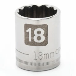 Best Pirce 😀 Craftsman 18mm 3/8" Drive 12 pt. Easy-To-Read Socket 🧨