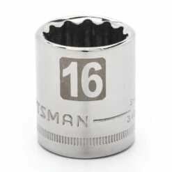New 😉 Craftsman 16mm 3/8" Drive Easy-To-Read STD Socket 🔔