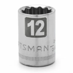 Deals ✨ Craftsman 12mm 3/8" Drive 12 pt. Easy-To-Read Socket ⌛