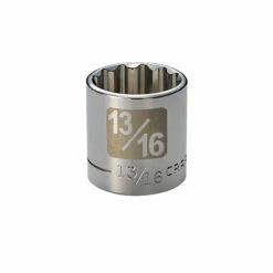 Cheapest ⭐ Craftsman 13/16 in. Easy-To-Read Socket, 12 pt. STD, 3/8 in. drive 🥰