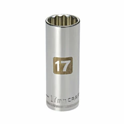 Flash Sale ✨ Craftsman 3/8" Drive 17mm Deep Socket, 12pt. ⌛