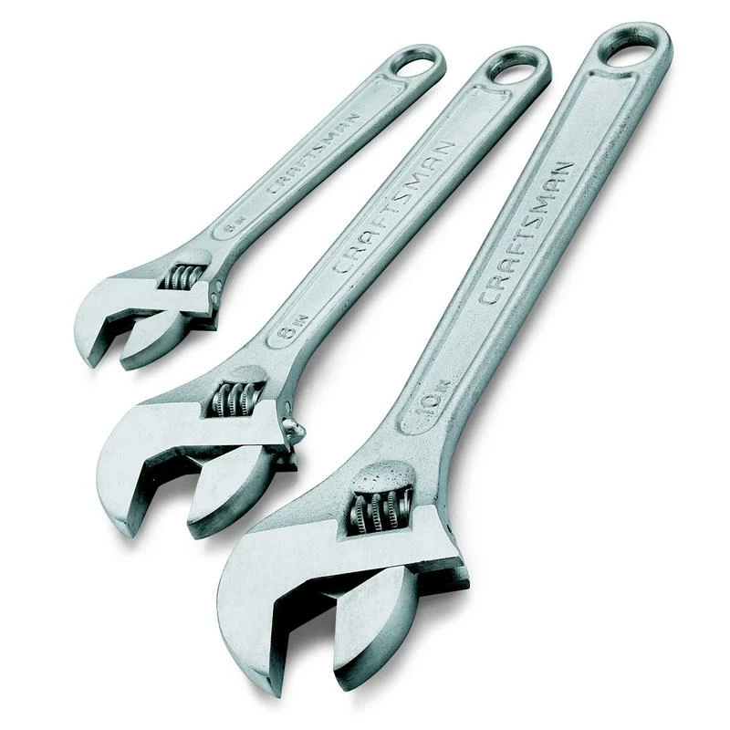 New π Craftsman 3-Piece Adjustable Wrench Set β€οΈ 1 New π Craftsman 3-Piece Adjustable Wrench Set β€οΈ