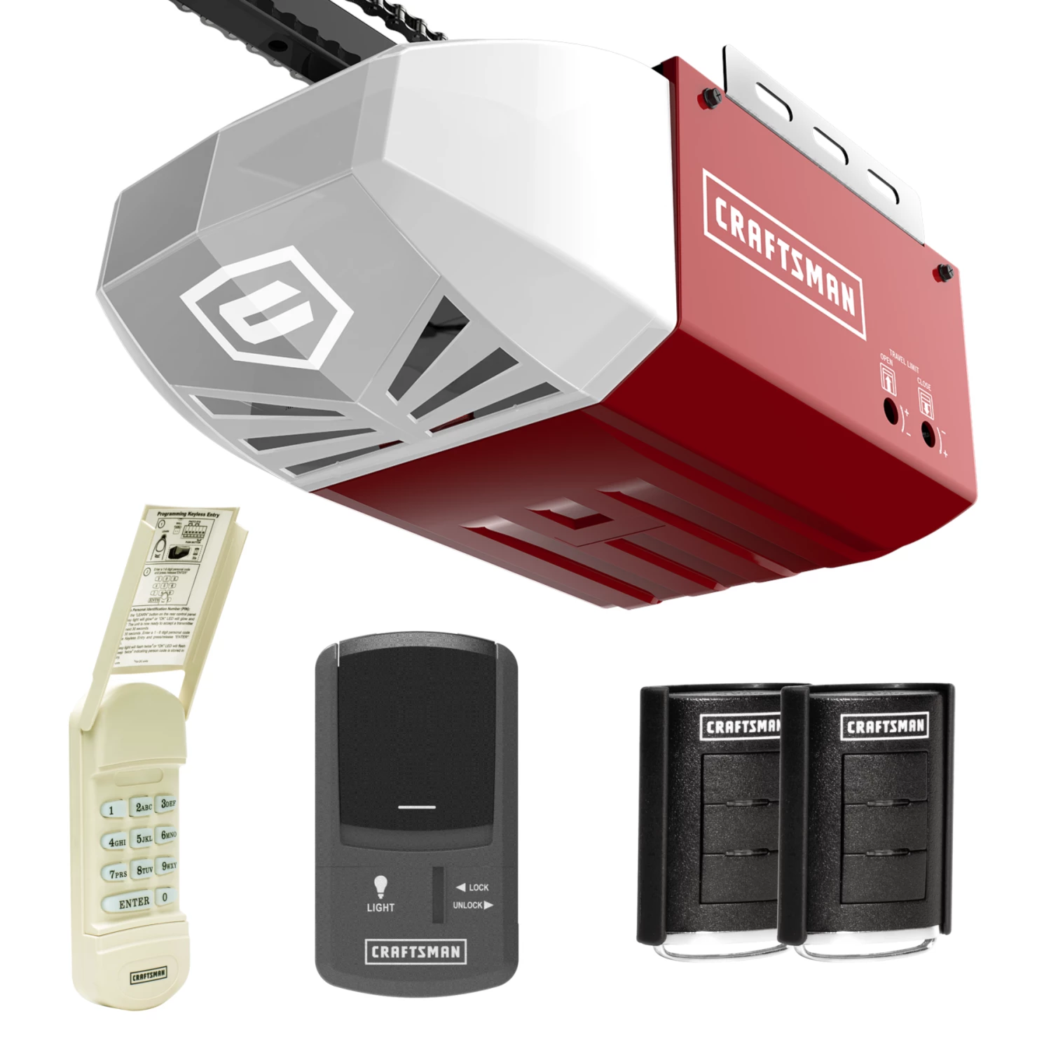 Flash Sale βοΈ Craftsman 1/2 HP Chain Drive Garage Door Opener π 1 Flash Sale βοΈ Craftsman 1/2 HP Chain Drive Garage Door Opener π