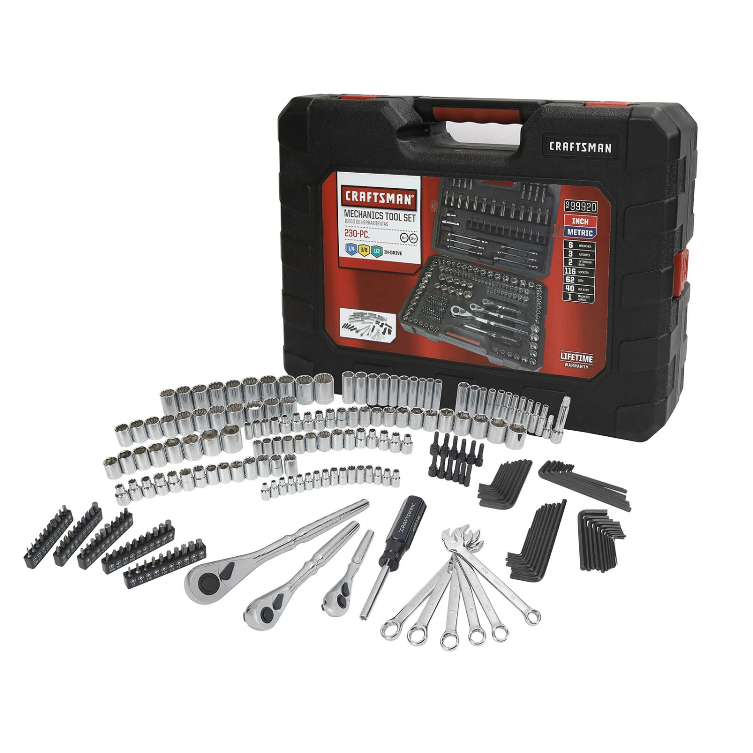 Promo β€οΈ Craftsman 230-Piece Mechanic's Tool Set π 1 Promo β€οΈ Craftsman 230-Piece Mechanic's Tool Set π