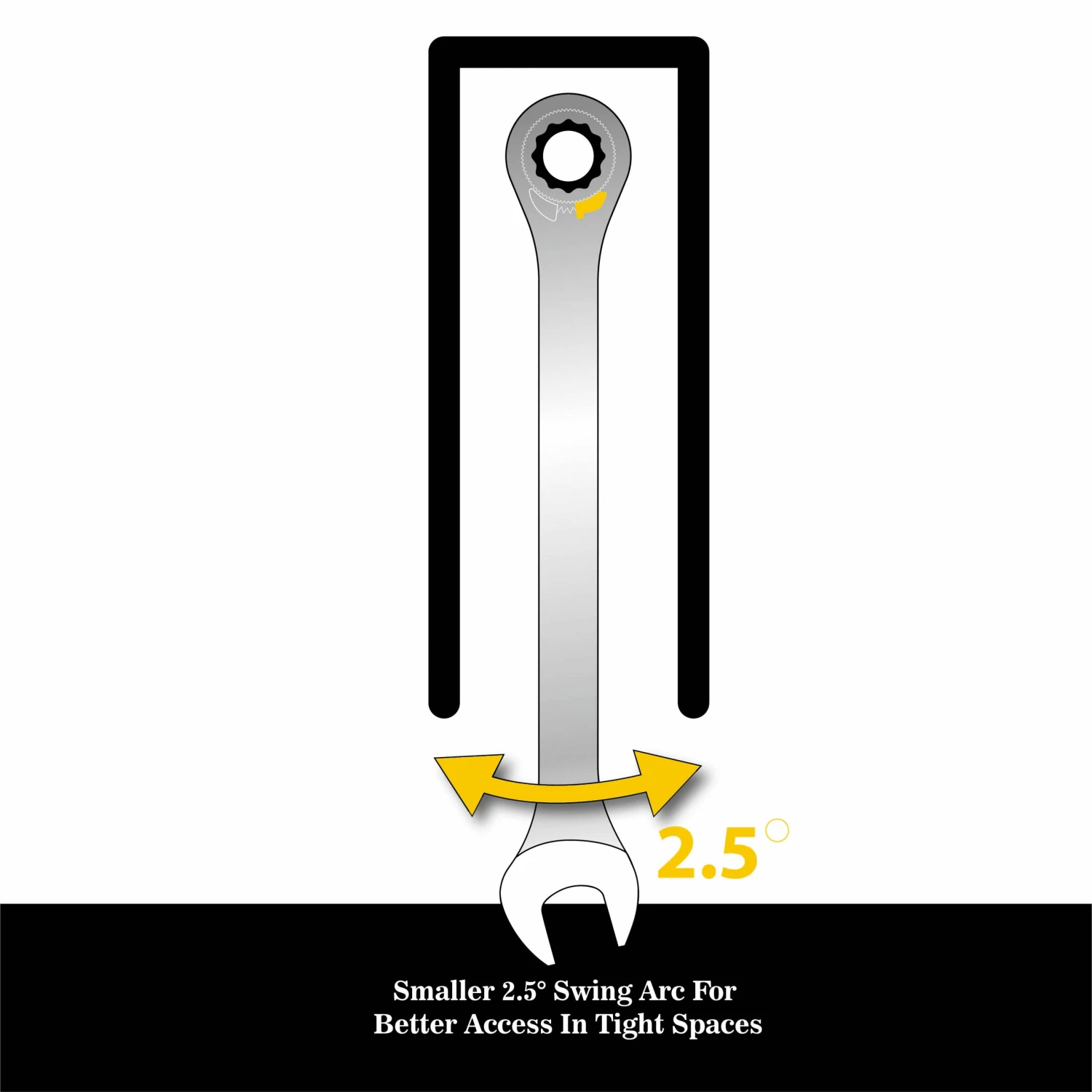Outlet π€© Craftsman 8 pc. 144-Position Inch Ratcheting Combination Wrench Set π₯° 4 Outlet π€© Craftsman 8 pc. 144-Position Inch Ratcheting Combination Wrench Set π₯° - Image 4