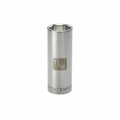 Best Pirce 🤩 Craftsman 11/16" x 3/8" Drive 6 pt. Easy-to-Read Deep Socket ❤️