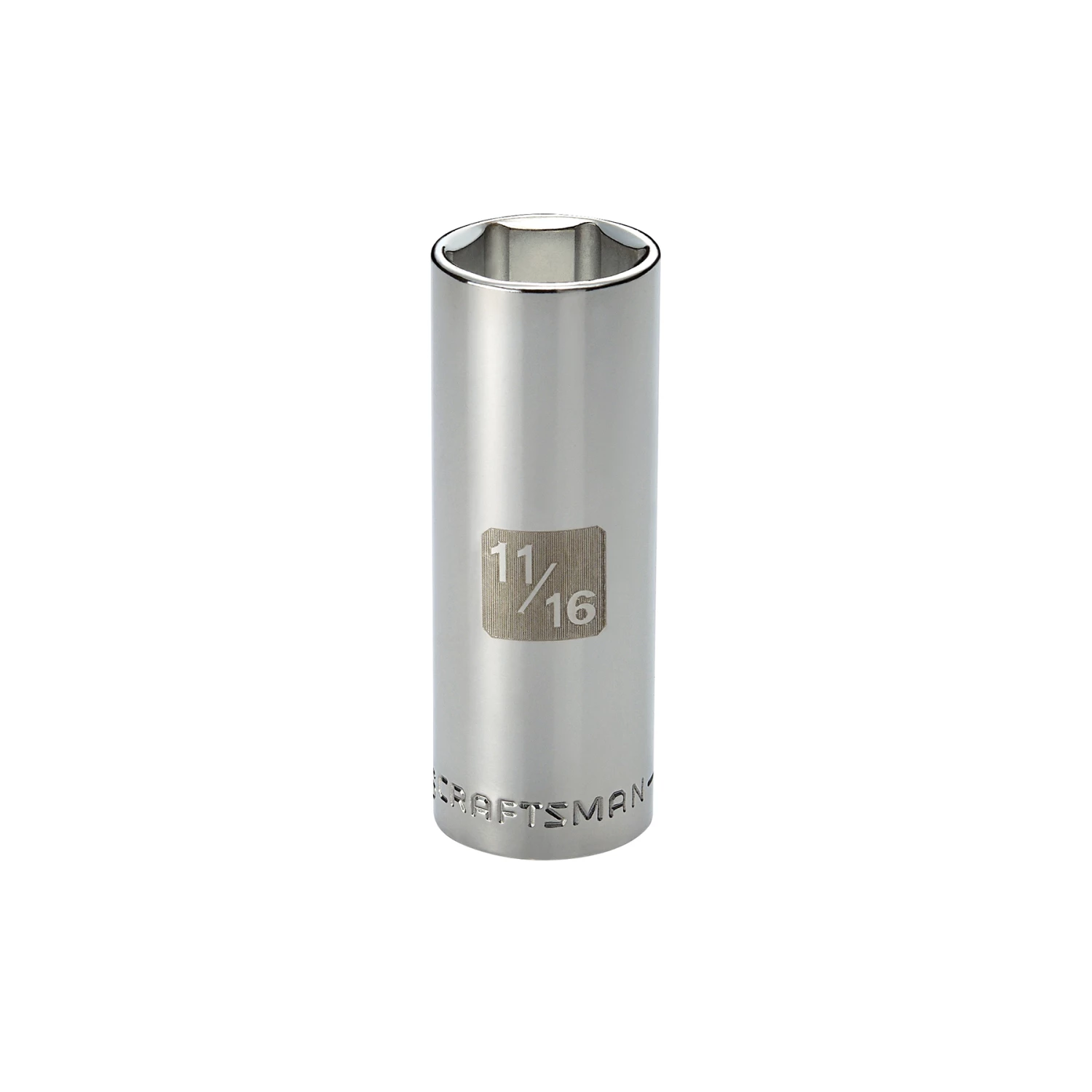 Best Pirce 🤩 Craftsman 11/16" x 3/8" Drive 6 pt. Easy-to-Read Deep Socket ❤️ 1 Best Pirce 🤩 Craftsman 11/16" x 3/8" Drive 6 pt. Easy-to-Read Deep Socket ❤️