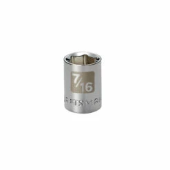 Outlet ✔️ Craftsman 7/16" 3/8" Drive Easy-To-Read STD Socket 💯