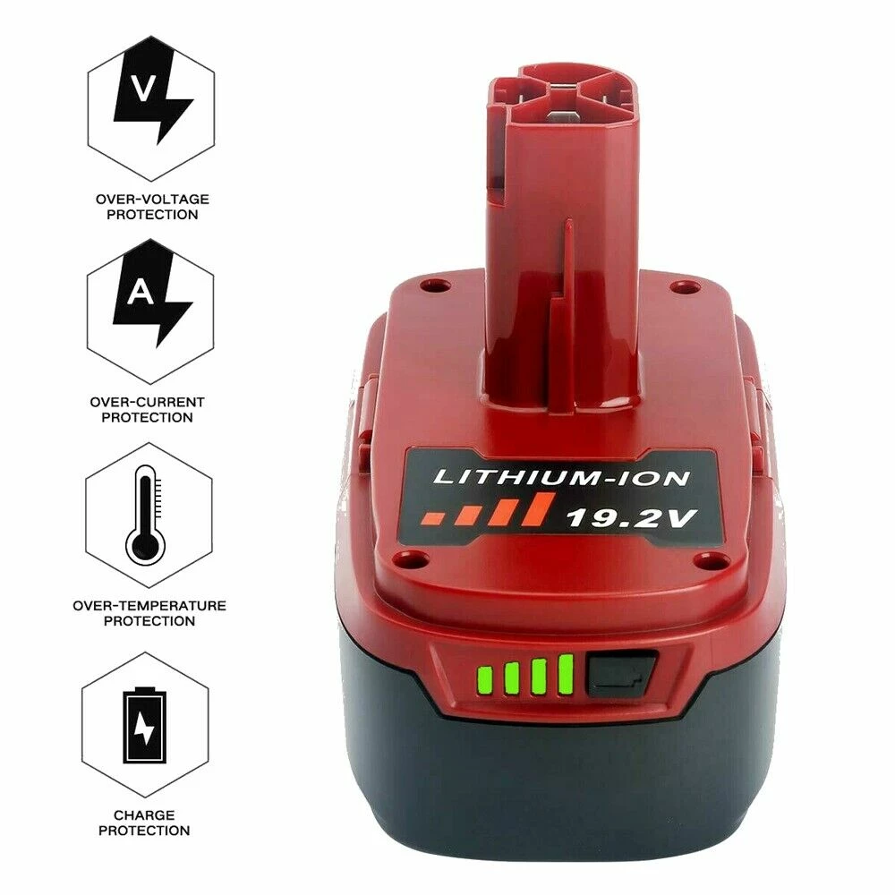 Best Pirce π Craftsman 4PCS 19.2Volt PP2030 For Craftsman C3 5.0Ah Lithium-Ion Battery 11375 130279005 β 5 Best Pirce π Craftsman 4PCS 19.2Volt PP2030 For Craftsman C3 5.0Ah Lithium-Ion Battery 11375 130279005 β - Image 5