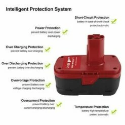 Top 10 🤩 Factory outlet for craftsman 2pack 5.0Ah 19.2V For Craftsman Lithium Battery C3 XCP 130279005 1323903 130211004 ❤️ -Craftsman Tools Sales s l400 3