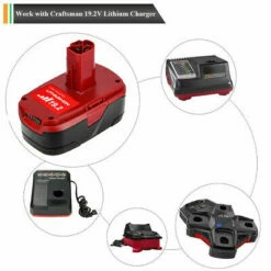Top 10 🤩 Factory outlet for craftsman 2pack 5.0Ah 19.2V For Craftsman Lithium Battery C3 XCP 130279005 1323903 130211004 ❤️ -Craftsman Tools Sales s l400 4