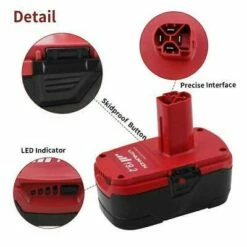 Top 10 🤩 Factory outlet for craftsman 2pack 5.0Ah 19.2V For Craftsman Lithium Battery C3 XCP 130279005 1323903 130211004 ❤️ -Craftsman Tools Sales s l400 5