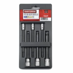Alternative view of New 👏 Craftsman 6 pc. 3/8" Drive Mid-Length Ball End Hex Bit Set ✨