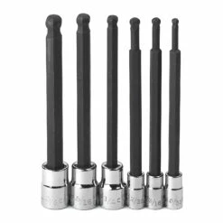 New π Craftsman 6 pc. 3/8" Drive Mid-Length Ball End Hex Bit Set β¨
