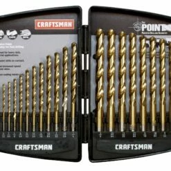 Flash Sale 👍 Craftsman 21 pc. Titanium Coated Drill Bit Set 😉
