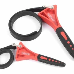 Deals 🔔 Craftsman 2-Piece 16-in Rubber Strap Wrench Set with Plastic Handles 🎁